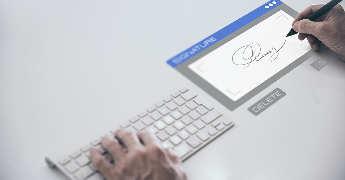 Ukážka tvorby e-mailového podpisu na počítači