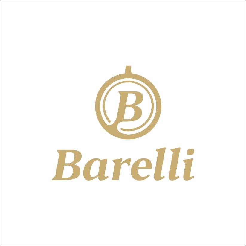 Minimalistické logo Barelli – moderný návrh loga
