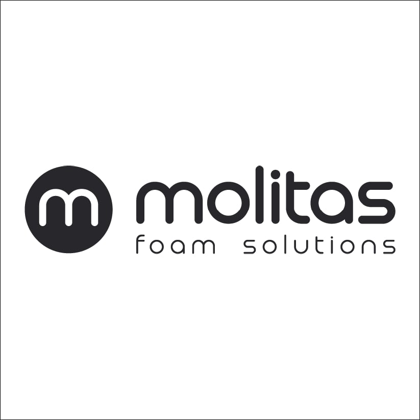 Moderné logo Molitos – dizajn loga pre výrobnú spoločnosť