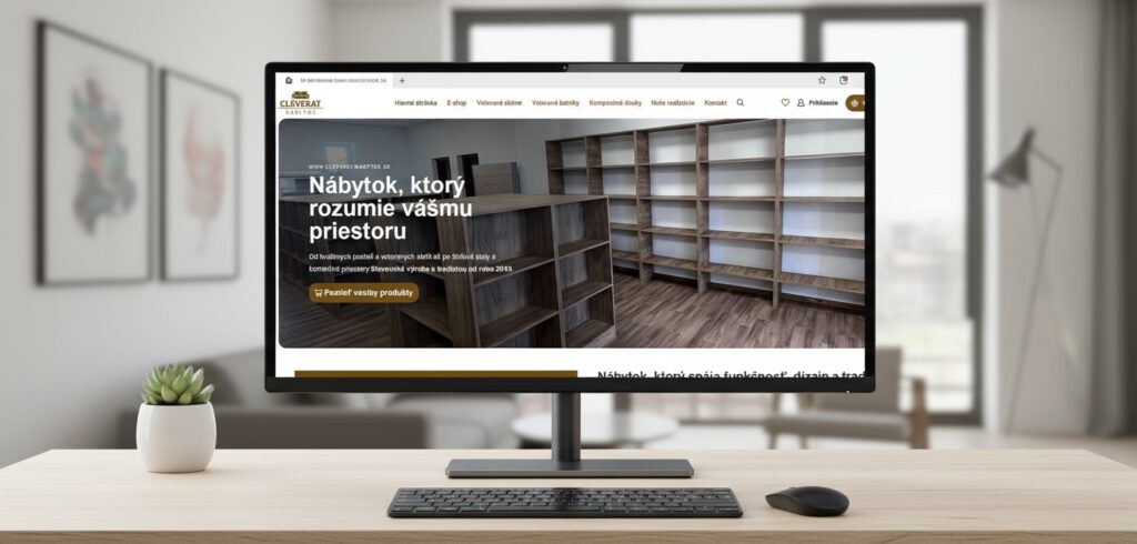 E-shop nábytok na mieru Cleverat – postele, skrine a komerčný nábytok